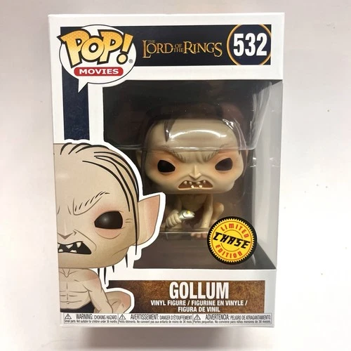 Gollum 532 *CHASE* Lord Of The Rings *FREE PROTECTOR* Funko Pop
