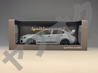 Ig 1/18 Subaru Wrx Sti Gray Khaki Cba-Vab 3612