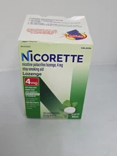 Nicorette 4mg Ea. Mint  72 Lozenge Exp.01/27 (Stop Smoking Aid)