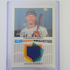 2026 Topps Heritage - Clubhouse Collection Relic Francisco Lindor #CCR-FL Mets