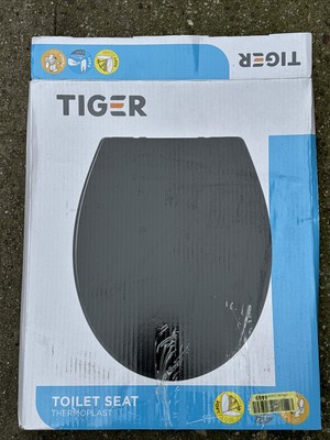Toilettensitz und Kindersitz Tulsa Tiger Schwarz