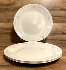 SET OF 4  - CORNING CORELLE - ENGLISH BREAKFAST - 10 1/4" DINNER PLATES