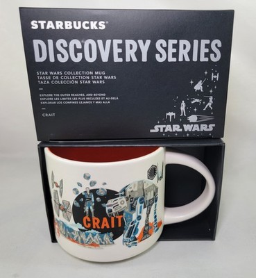 NEW Disney Parks Starbucks Star Wars CRAIT Discovery Ceramic Coffee Mug 14oz