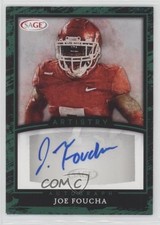 2022 SAGE Artistry Auto Green Joe Foucha #A-JF3 Auto 2b2