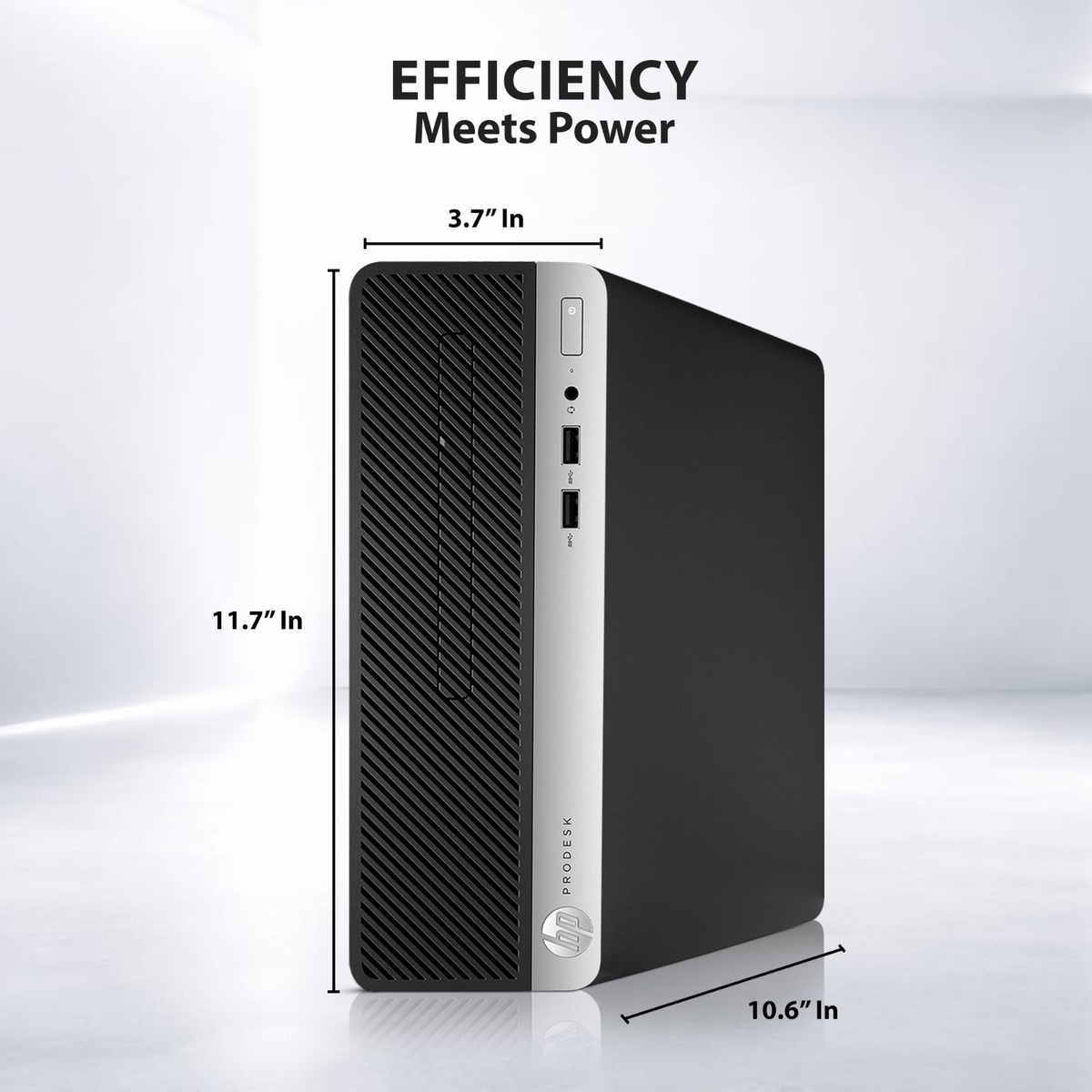 HP 400 G5 SFF Desktop PC Intel i5-8400 16GB RAM 512GB SSD HDD 24
