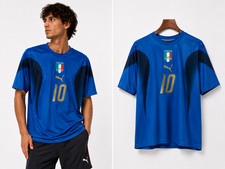 Vintage Puma Italy 2004 Euro Home Soccer Jersey Size XL Francesco Totti #10 Kit