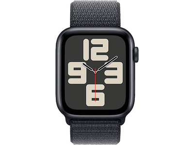 APPLE Watch SE (2024) GPS 44 mm Smartwatch Aluminium Textil Carbon Neutral