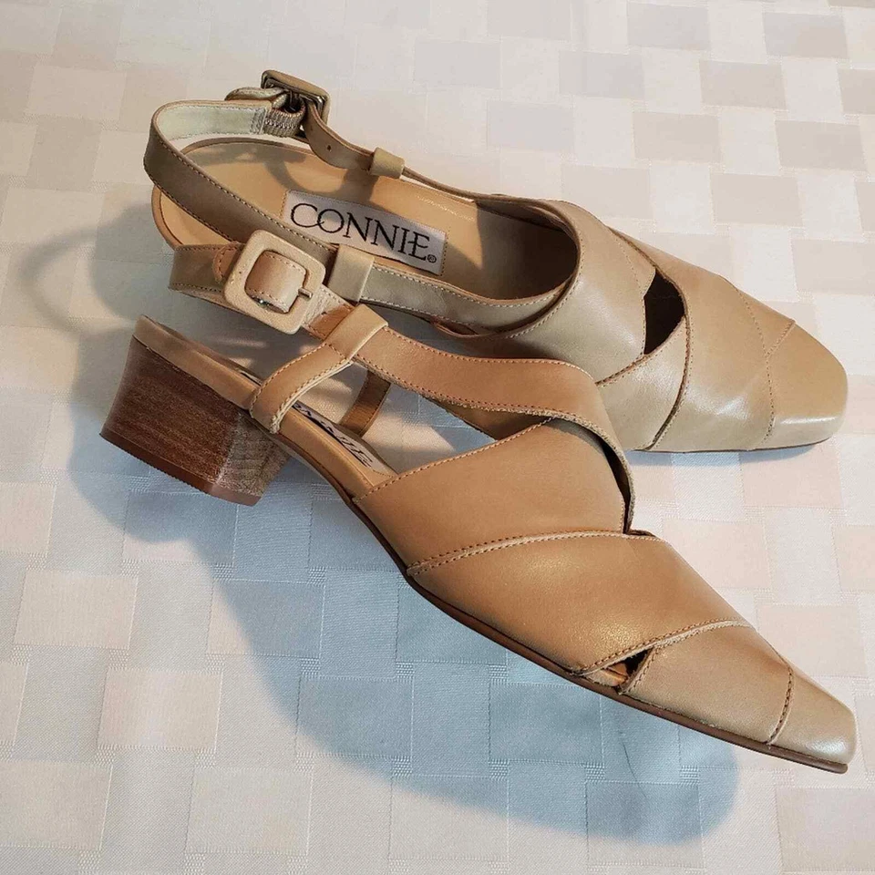 Cross Cut Tan Women's Sandals Size 7.5 Foto 2 de 4
