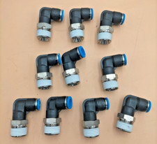 FESTO LOT O 10 push in fitting QSL-1/2-