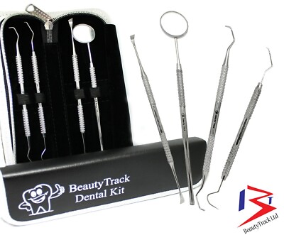 Dental Zahnreinigungsset Zahnarzt Werkzeug Set Schaber Pick Zahnstein Plaque Entferner