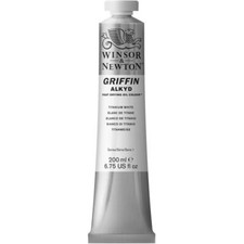 Winsor Newton Griffin Alkyd Fast Drying Oil Paint 200ml (Titanium White)