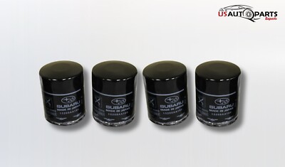 Set of 4 Genuine Subaru Engine Oil Filter For Forester Impreza Legacy  2011-2025