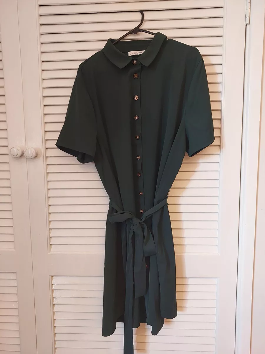 Green dress hotsell size 18