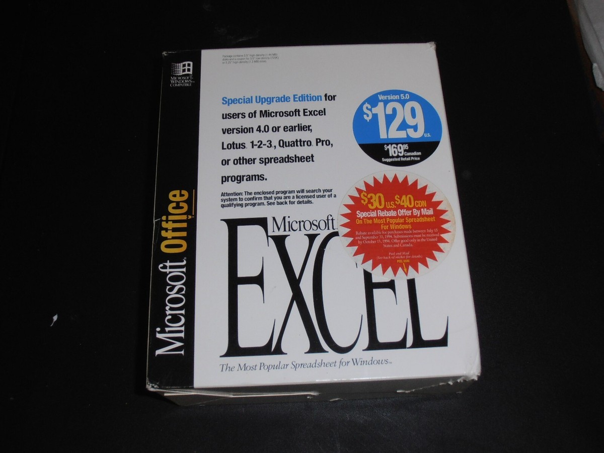 マイクロソフト　エクセル　ver.5.0 for 　windows Microsoft Excel 5.0をアップデートする [Win3.1] - Diary on wind
