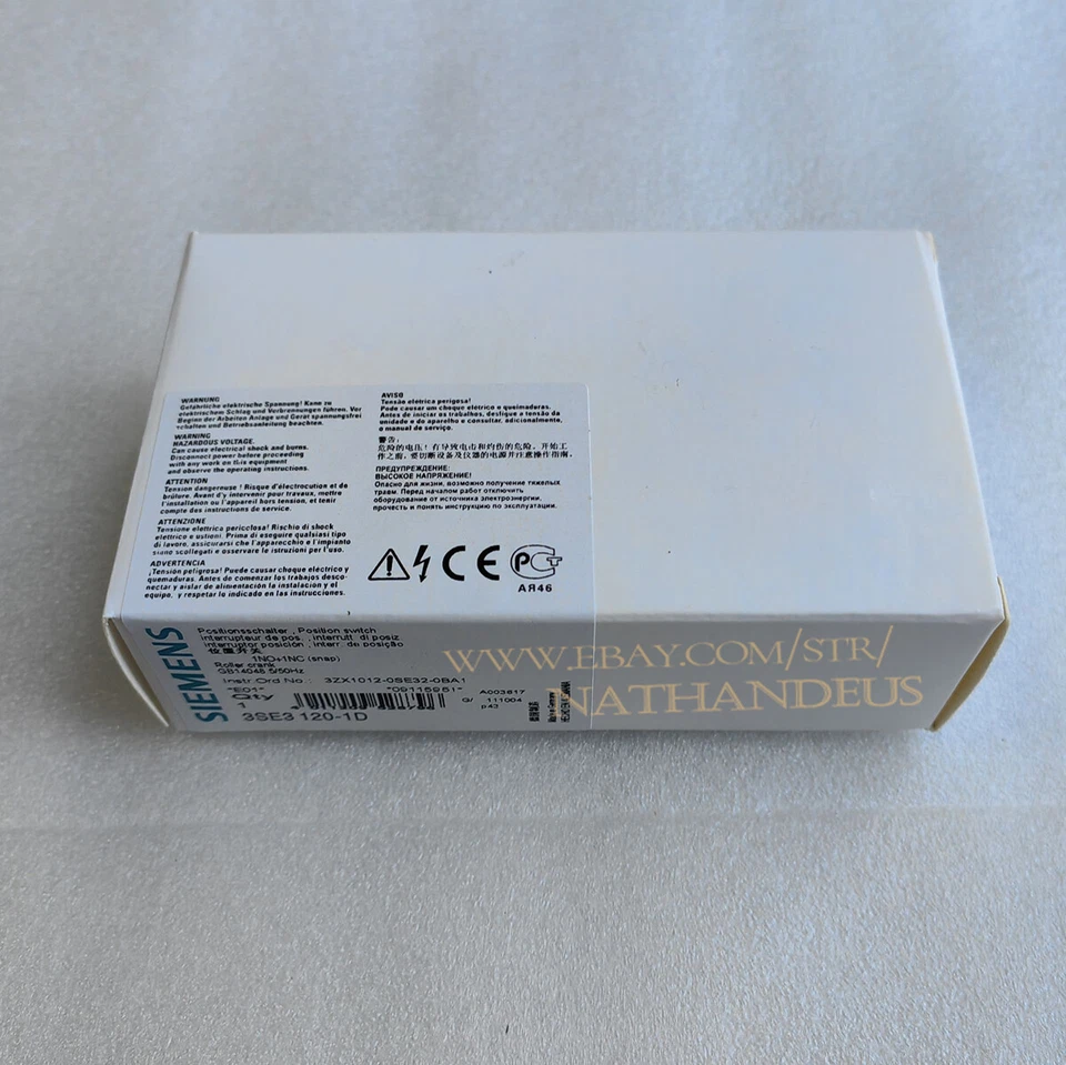 QTY:1 New For SIEMENS travel limit switch 3SE3 120-1D