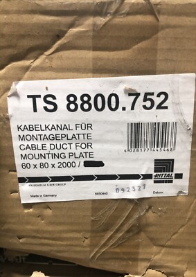 RITTAL TS 8800.752 2000X80X60 WIRE DUCT AND COVERS