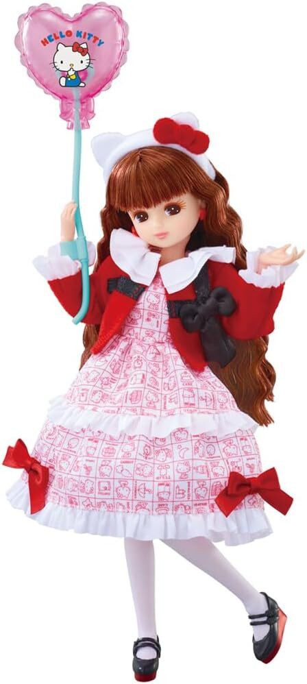 Licca chan Doll ♡ Photogenic Hello Kitty 50th Anniversary Style