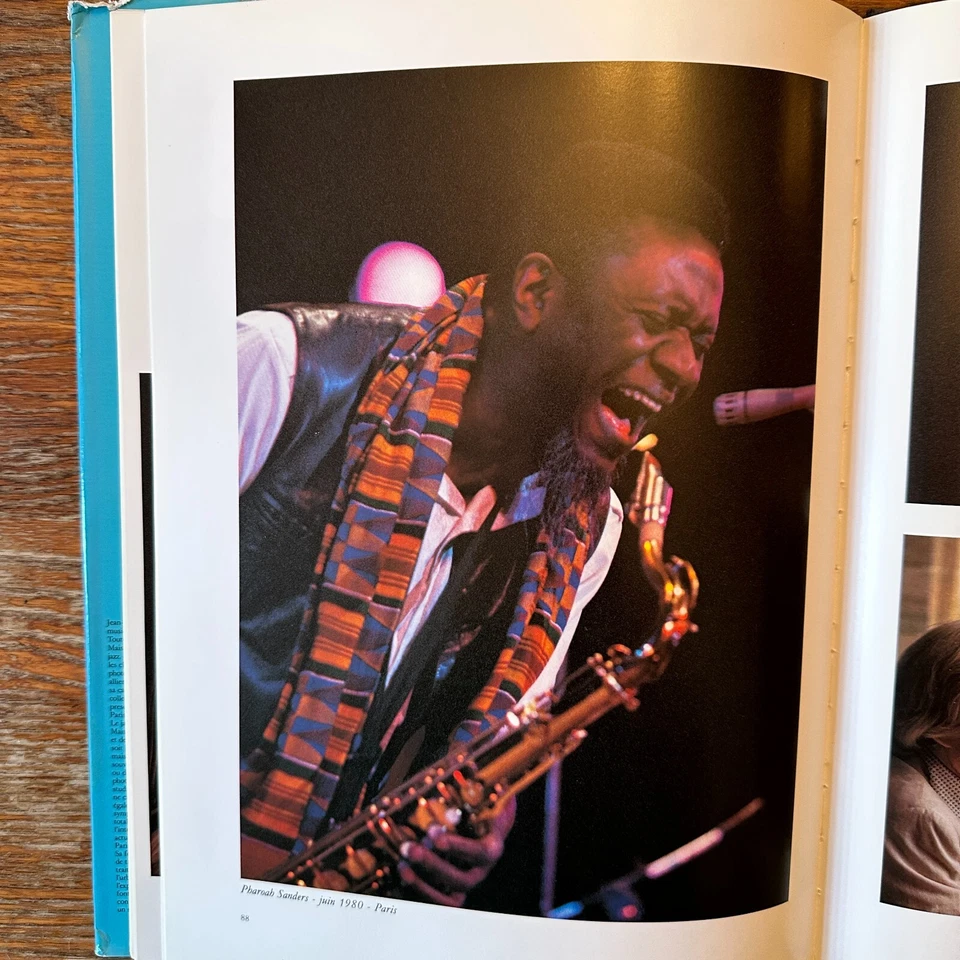 Du Jazz Plein Les Yeux by Jean Pierre Leloir French Text 1983 Photobook Rare VG- - Image 4 of 4