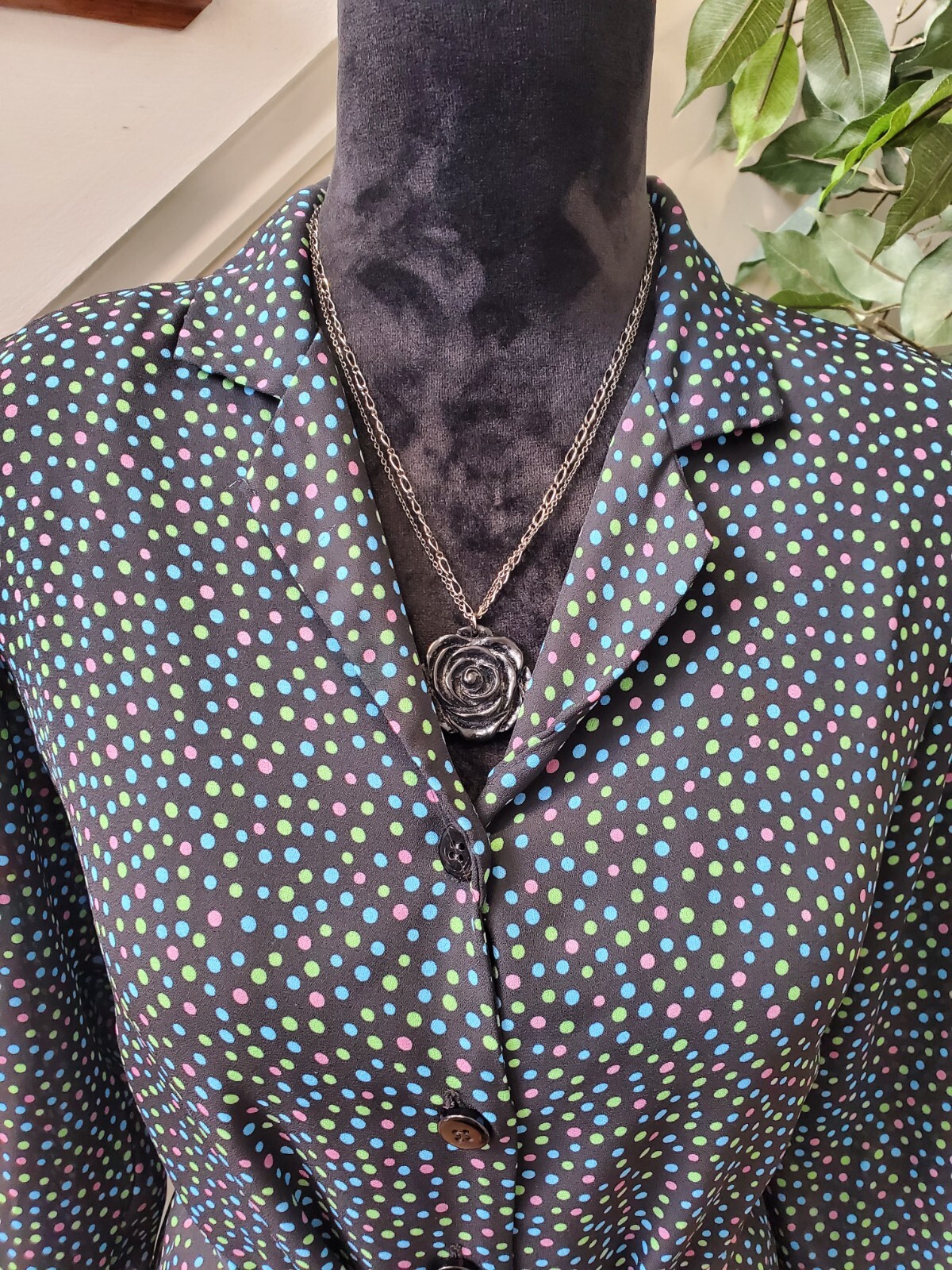 Stonebridge Women's Multicolor Polyester Long Sle… - image 2