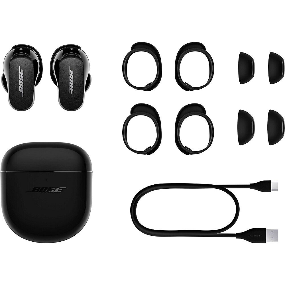 Bose QuietComfort Earbuds II Triple Black | eBay