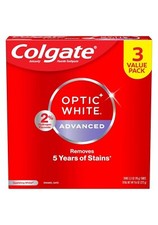 Colgate Optic White Advanced Teeth Whitening Toothpaste - 3.2 Ounce Pack Of 3