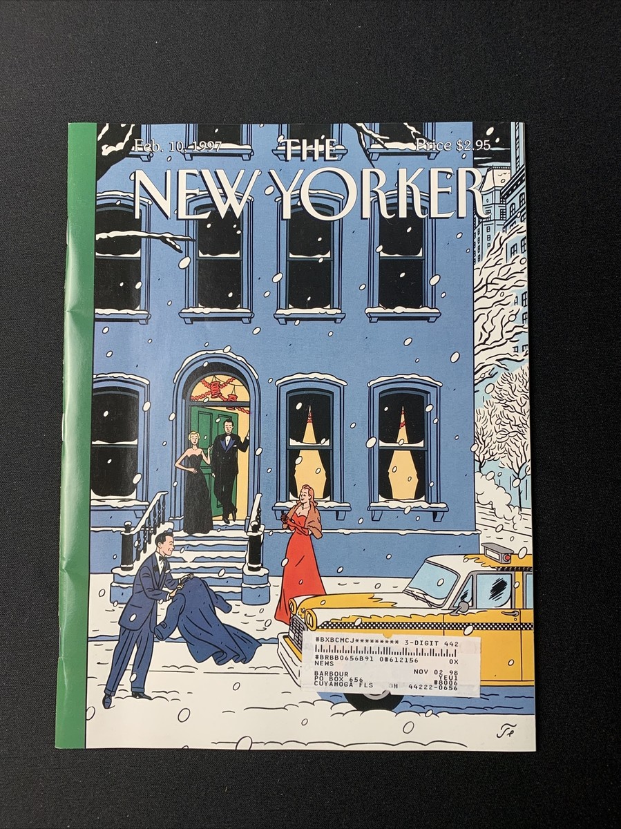 The New Yorker Magazine February 1997 - Tony Bennett, Roy Jenkins