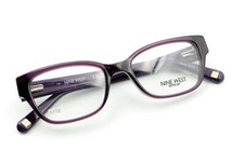 NINE WEST NW5105 515 Purple Crystal 48-16-135 Frames PETITE FIT Flex Hinges X772