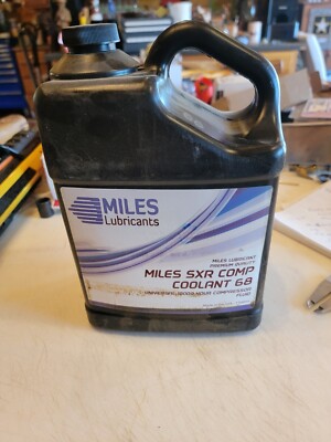 MILES LUBRICANTS Universal SXR Comp Coolant 68, 10K Hour Compressor Fluid, 1 gal