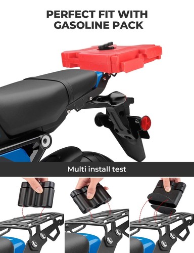 Portaequipajes trasero KEMIMOTO para Honda Grom 125 2022-2025 - Imagen 5 de 11