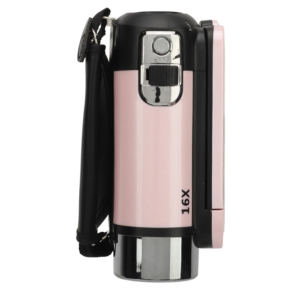 (Pink)Digital Video Camera 1080P 16MP Digital Video Camera With 2.4inch - Image 2 of 4