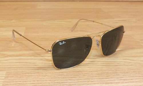 Ray Ban Caravan RB3136 001 58-15 140 3N Men's Italy Made Sunglasses  8053672494563 | eBay
