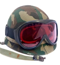 RARE ARGENTINE French MADE SANBUEE LENSES army Goggles FALKLANDS war 1982