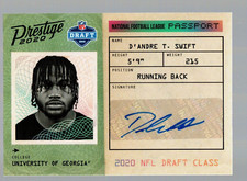2020 Prestige NFL Passport Signatures #PA-DS D'Andre Swift