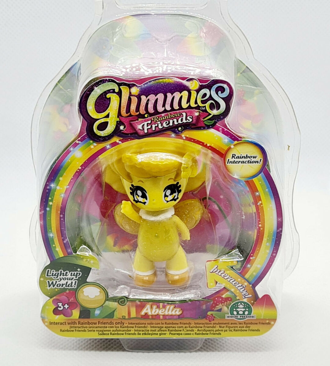 Glimmies Rainbow Friends 3-pack (red/mint/yellow)