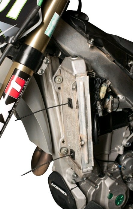 Tusk Digital Radiator Fan Kit Universal Fits Kawasaki KLX300R CRF