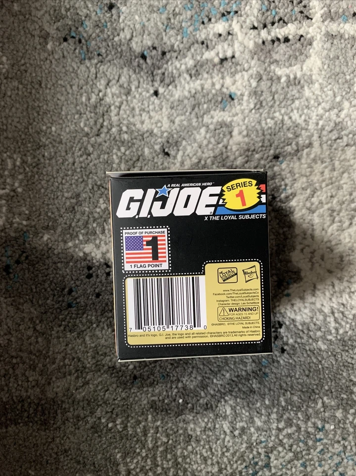 GI Joe The Loyal Subjects Serie 1 Paquete Misterioso Caja Ciega Hasbro 2013 ¡¡Sellado!!️ Foto 3 de 4