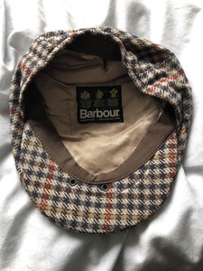 barbour flat cap