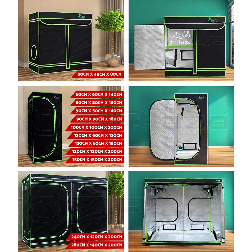 Greenfingers Grow Tent Ventilation Kit 3002000W LED Grow Light All