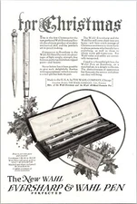 PRINT AD 1924 Wahl Eversharp Pencil and Pen For Christmas 6 x 9