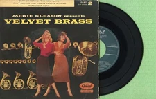JACKIE GLEASON Velvet Brass CAPITOL EAP2-859 Pressing Spain 1957 EP VG+