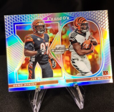 2019 Panini Contenders Optic - Mixon Atkins - X's and O's Holo - Bengals /165