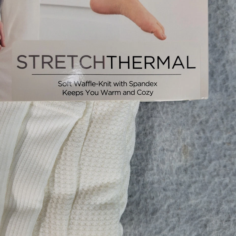 Leggings Cuddl Duds Capa Cálida Elastizados Térmicos con Bolsillos Blancos Para Mujer M Nuevos con Etiquetas Foto 3 de 4