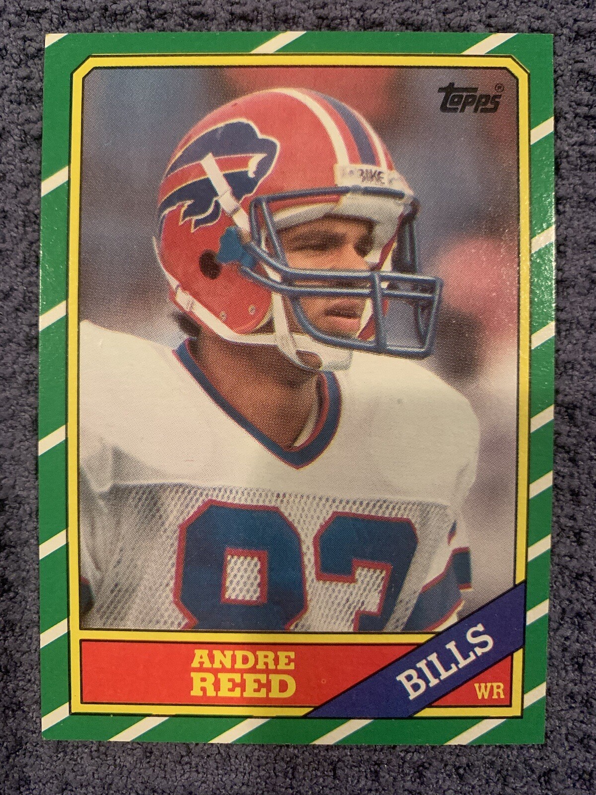 1986 Topps #388 Andre Reed RC Rookie Bills