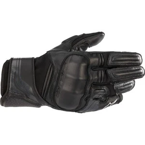 Alpinestars Booster V2 Mens Motorcycle Gloves Leather Black