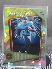 2022 Panini Legacy Football Derrick Henry Under the Lights Yellow Diamond /25 