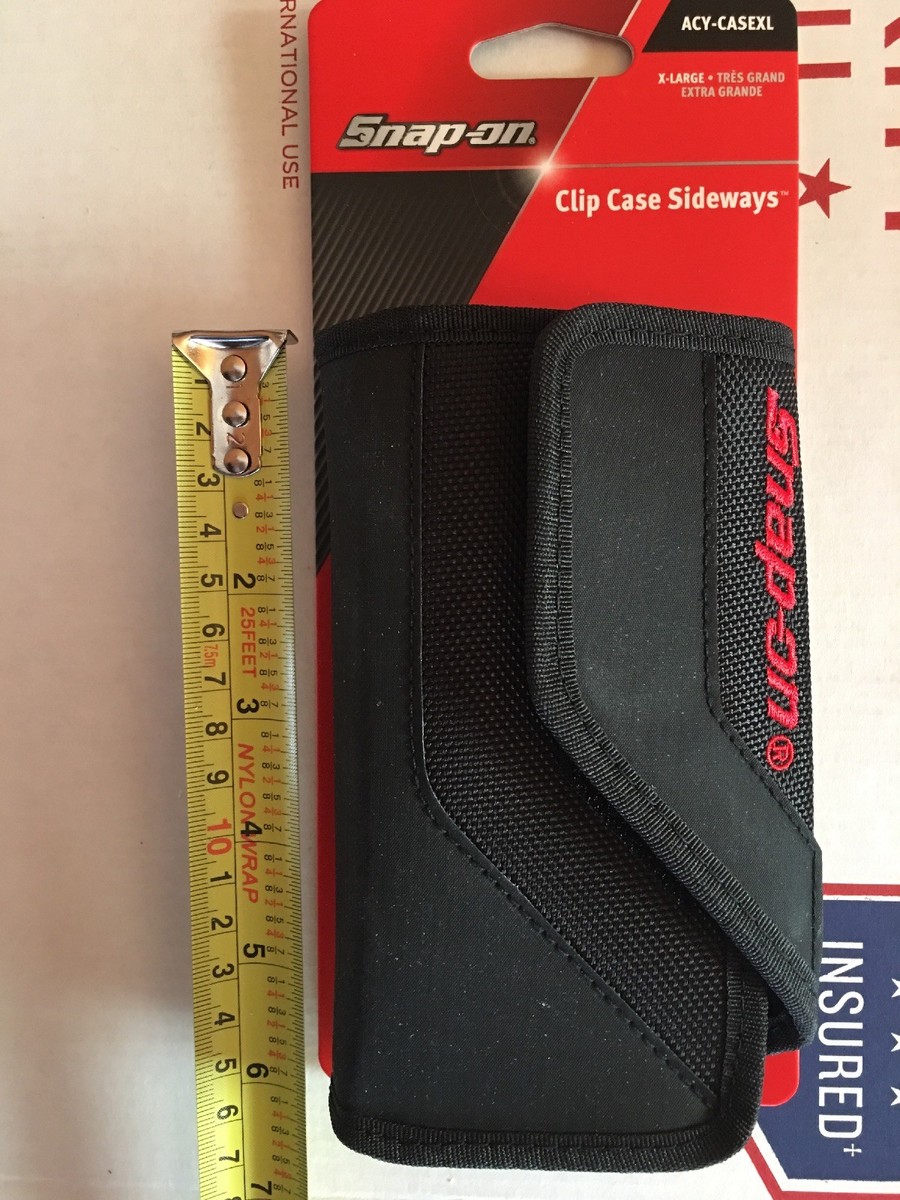 スナップオンケース Snap-on Phone Case. Sideways Nylon Clip Case With Inside Pocket | eBay