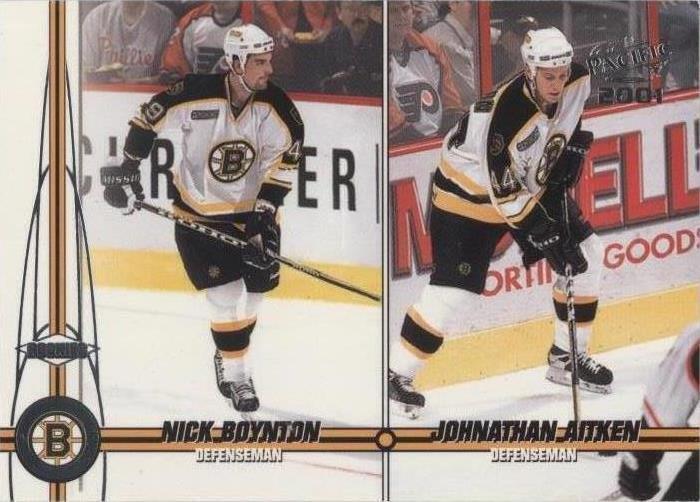 2000-01 Pacific - Johnathan Aitken Nick Boynton #45 - 1 of 1
