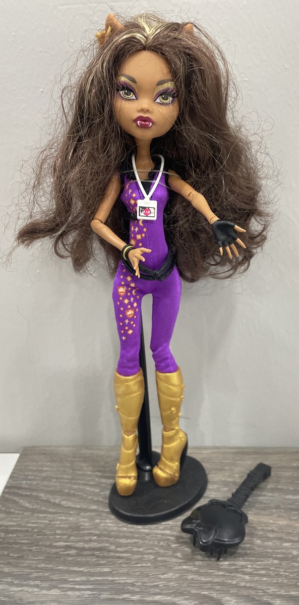 モンスターハイ クラウディーン・ウルフ ミュージックフェスティバルシリーズ MONSTER HIGH DOLL MUSIC FESTIVAL CLAWDEEN WOLF NEW | eBay