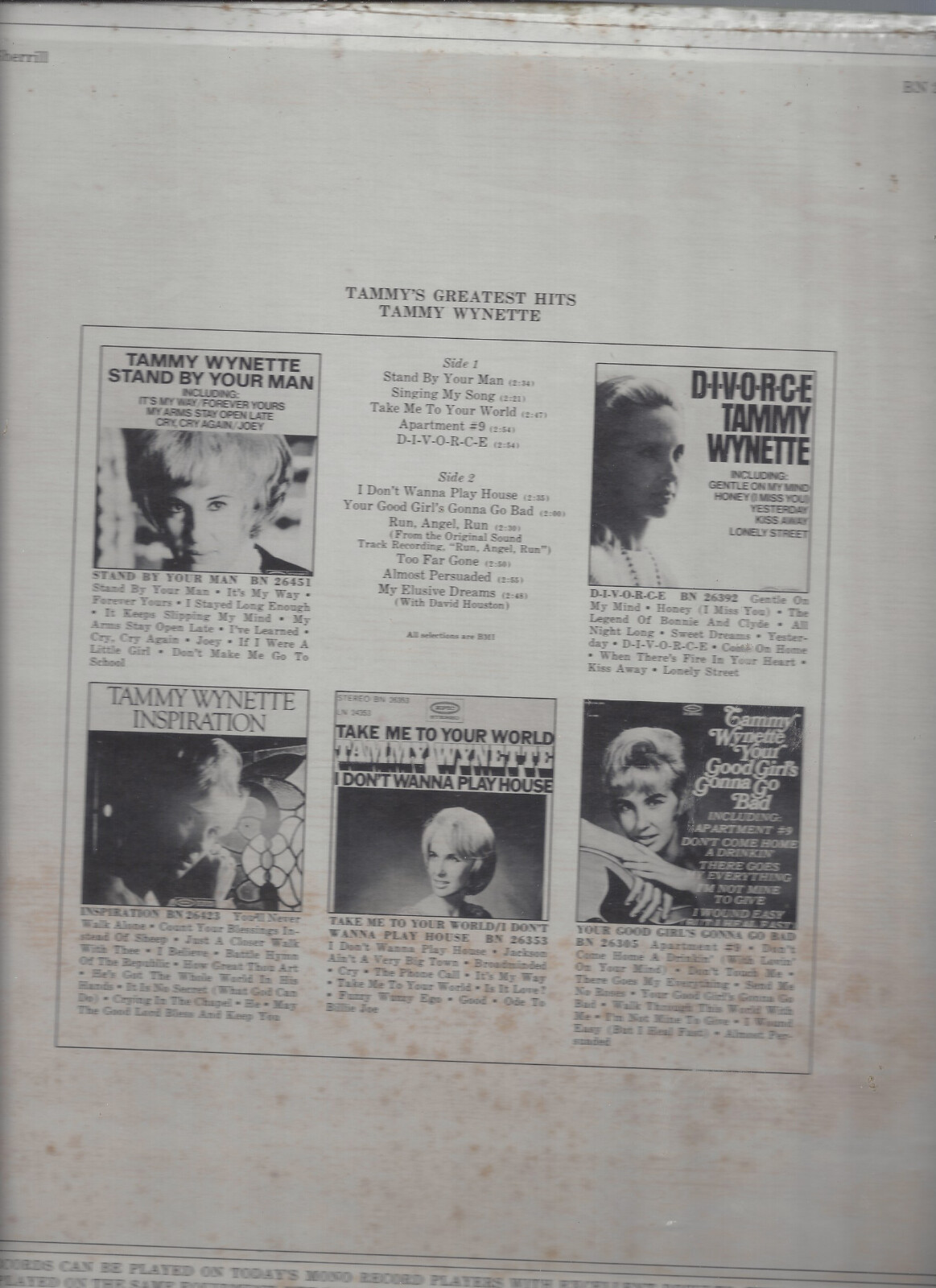 TAMMY TAMMY'S GREATEST HITS Apartment 9 RARE NEW VINYL LP