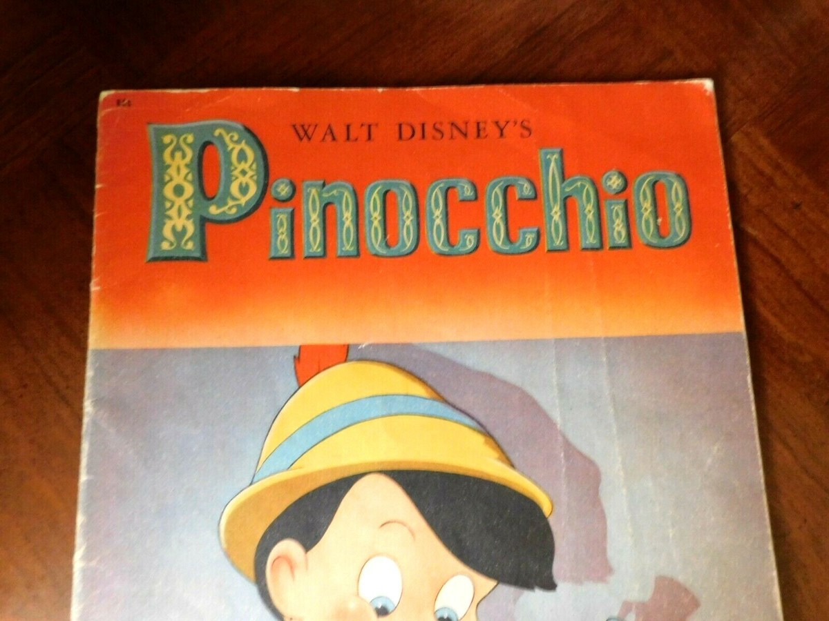 PINOCCHIO ピノキオ ヴィンテージブック vintage book Walt